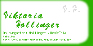 viktoria hollinger business card